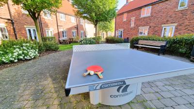 Enjoy a game of table tennis, which is perfectly situated at the rear of the cottage